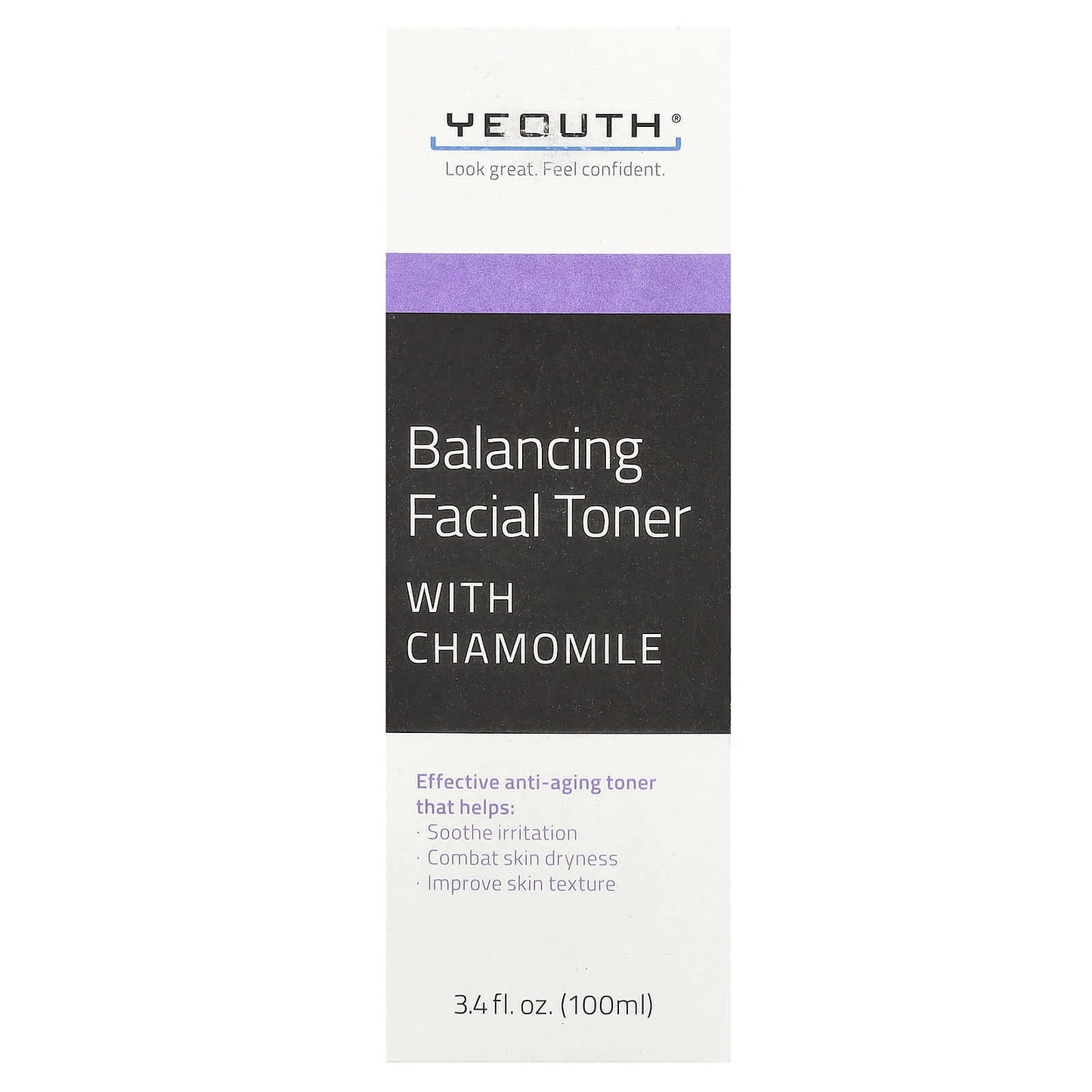 Yeouth, Balancing Facial Toner, With Chamomile, 3.4 fl oz (100 ml)