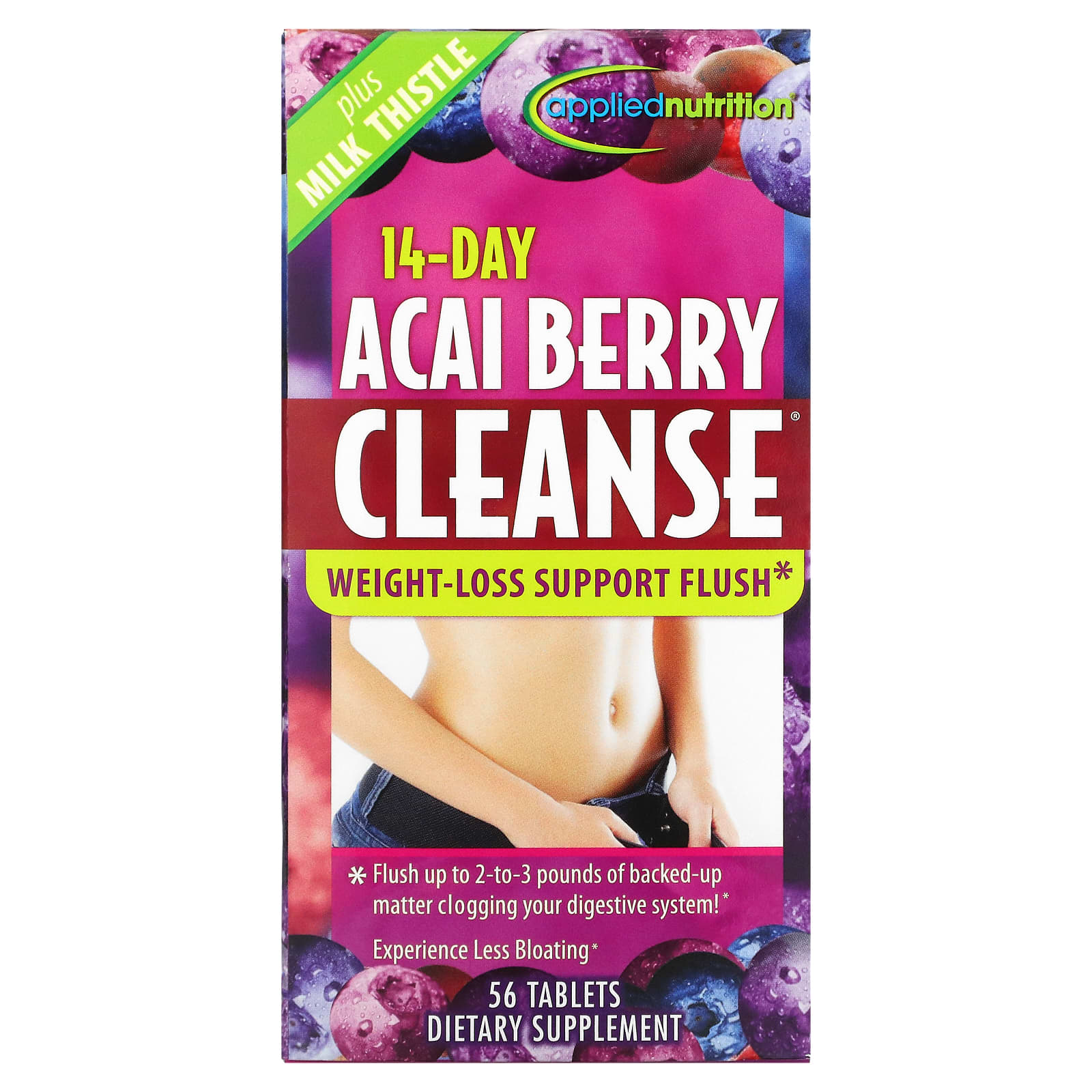 Applied Nutrition-14-Day Acai Berry Cleanse-56 Tablets