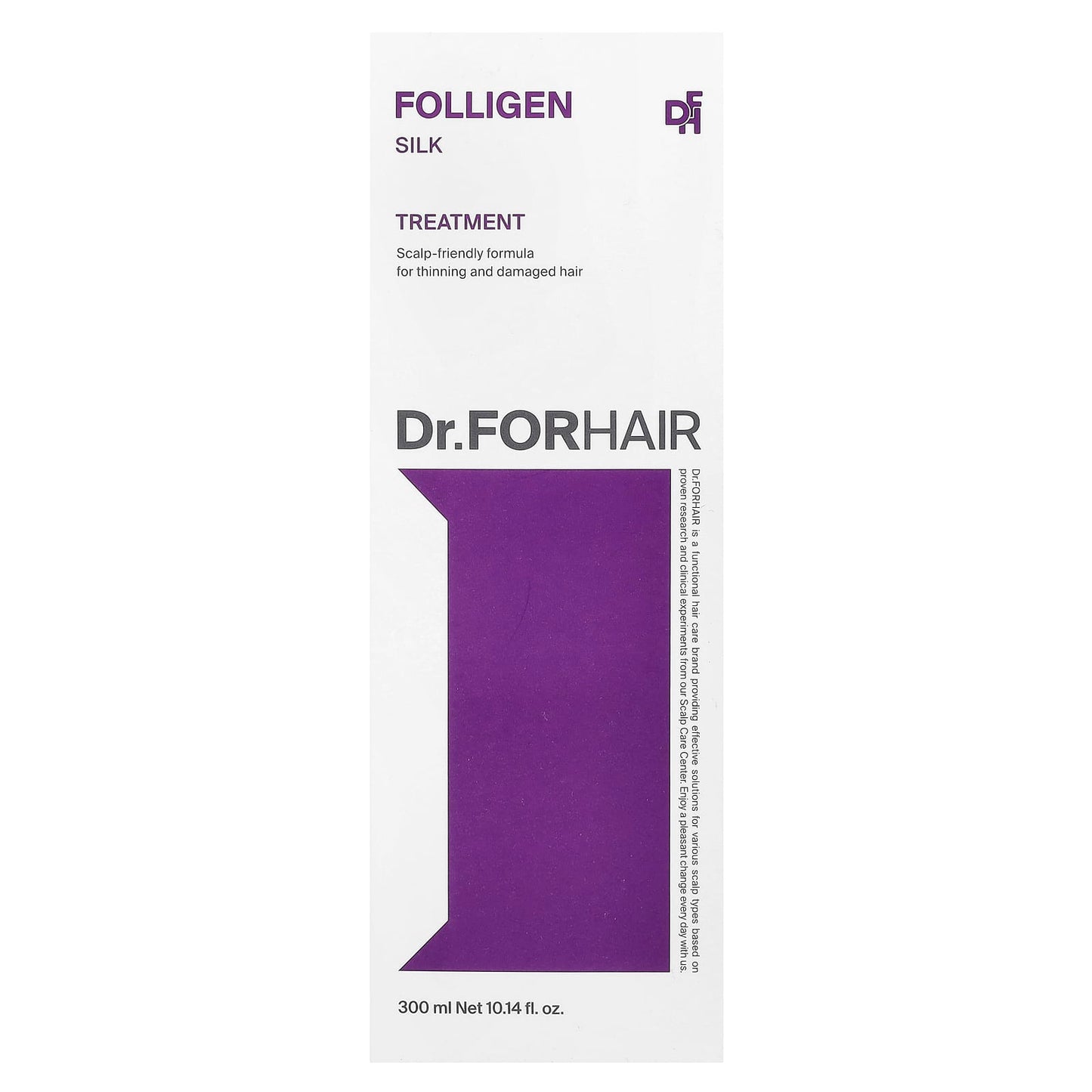 Dr.ForHair, Folligen Treatment, Silk, 10.14 fl oz (300 ml)