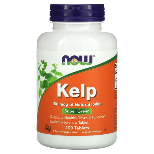 NOW Foods-Kelp-150 mcg-200 Tablets