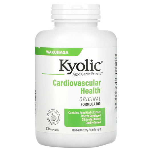 Kyolic-Aged Garlic Extract-Cardiovascular Health-Original Formula 100-300 Capsules