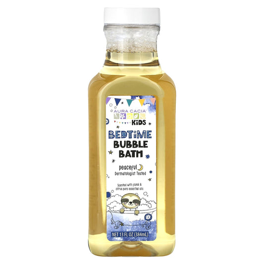 Aura Cacia-Kids-Bedtime Bubble Bath-Peaceful -13 fl oz (384 ml)