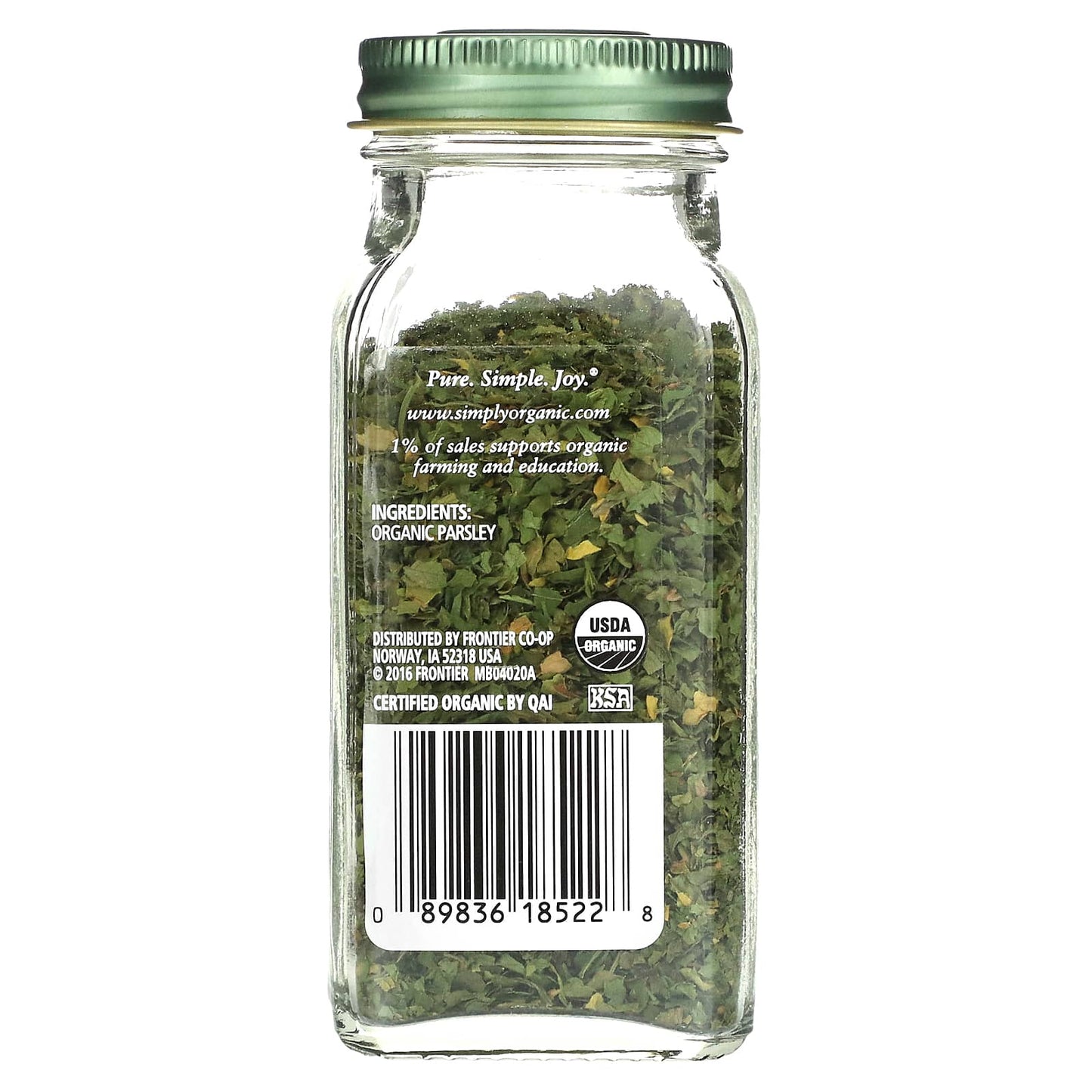 Simply Organic, Parsley, 0.26 oz (7 g)