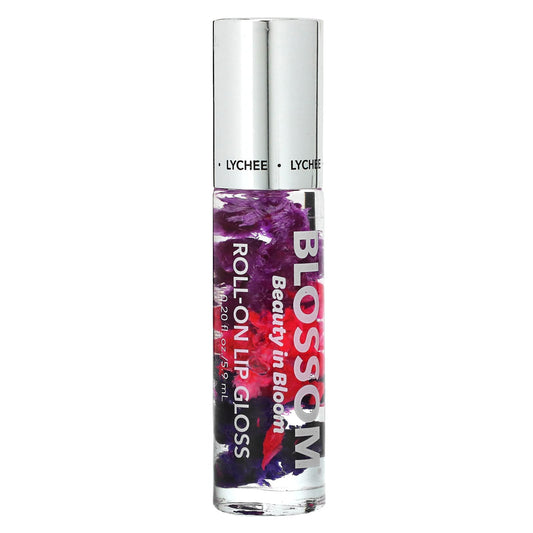 Blossom-Roll-On Scented Lip Gloss-Lychee-0.20 fl oz (5.9 ml)