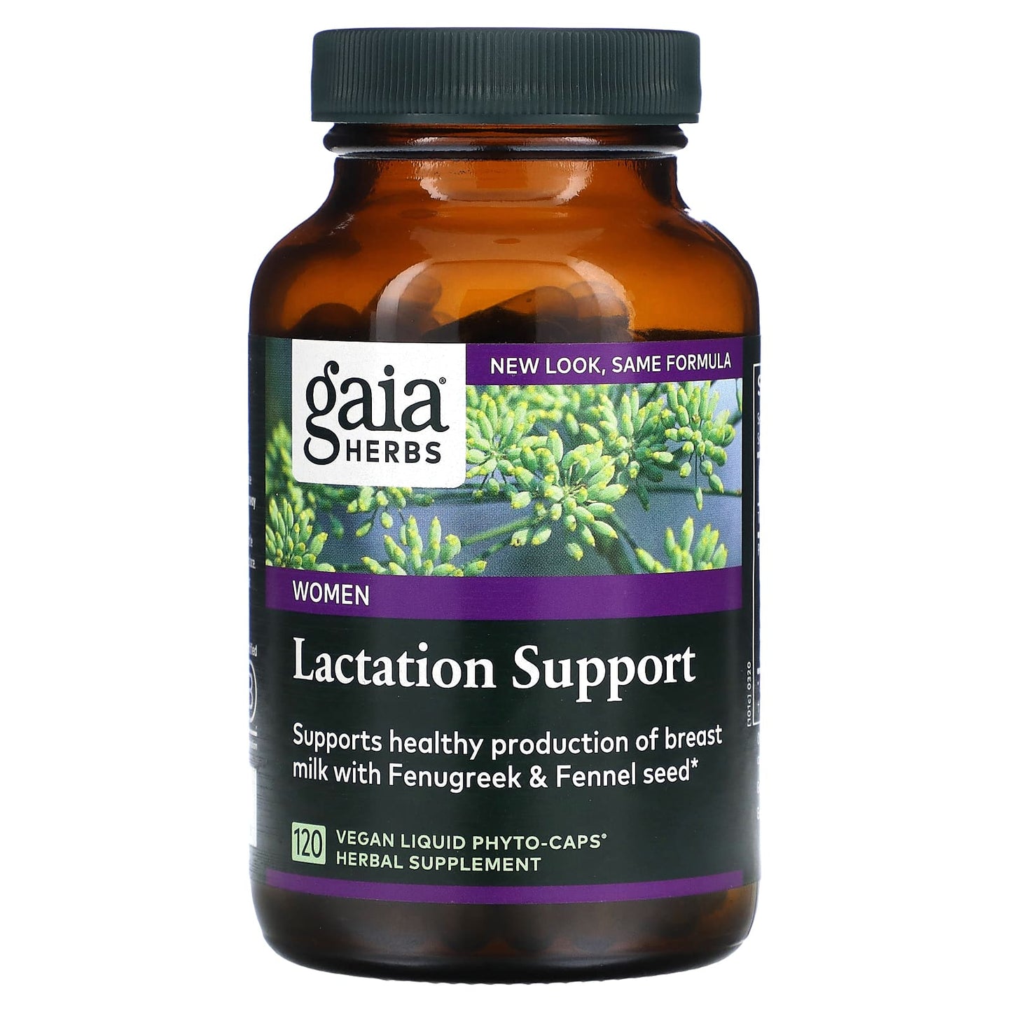 Gaia Herbs-Lactation Support-120 Vegan Liquid Phyto-Caps