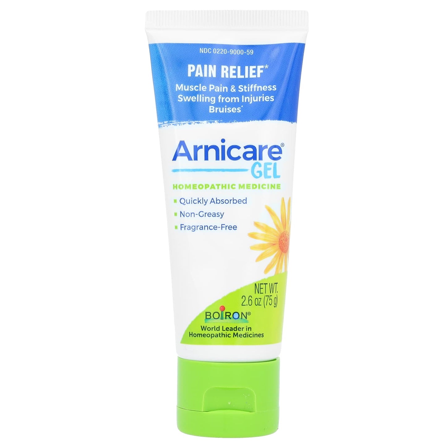 Boiron-Arnicare Gel-Pain Relief-Fragrance Free-2.6 oz (75 g)