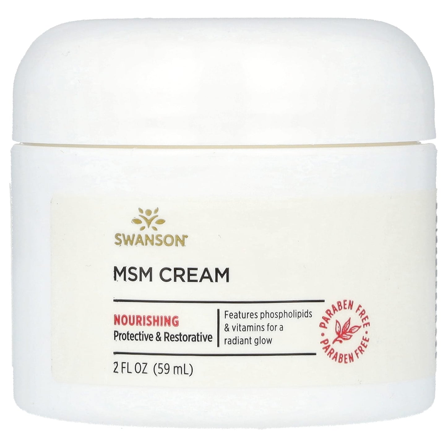 Swanson-MSM Cream-2 fl oz (59 ml)