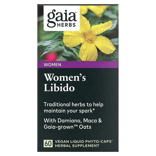 Gaia Herbs-Women's Libido-60 Vegan Liquid Phyto-Caps