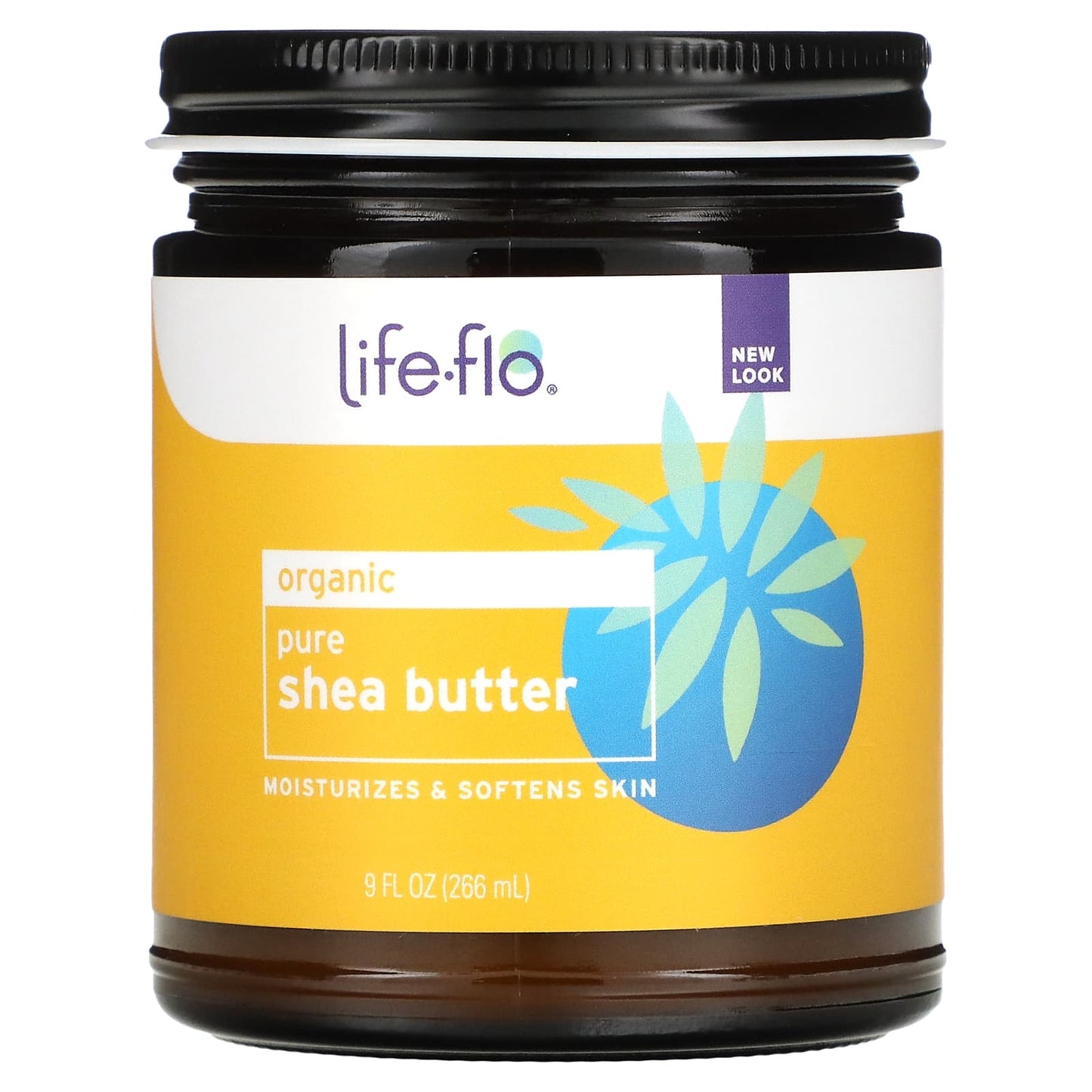 Life-flo-Organic Pure Shea Butter-9 fl oz (266 ml)