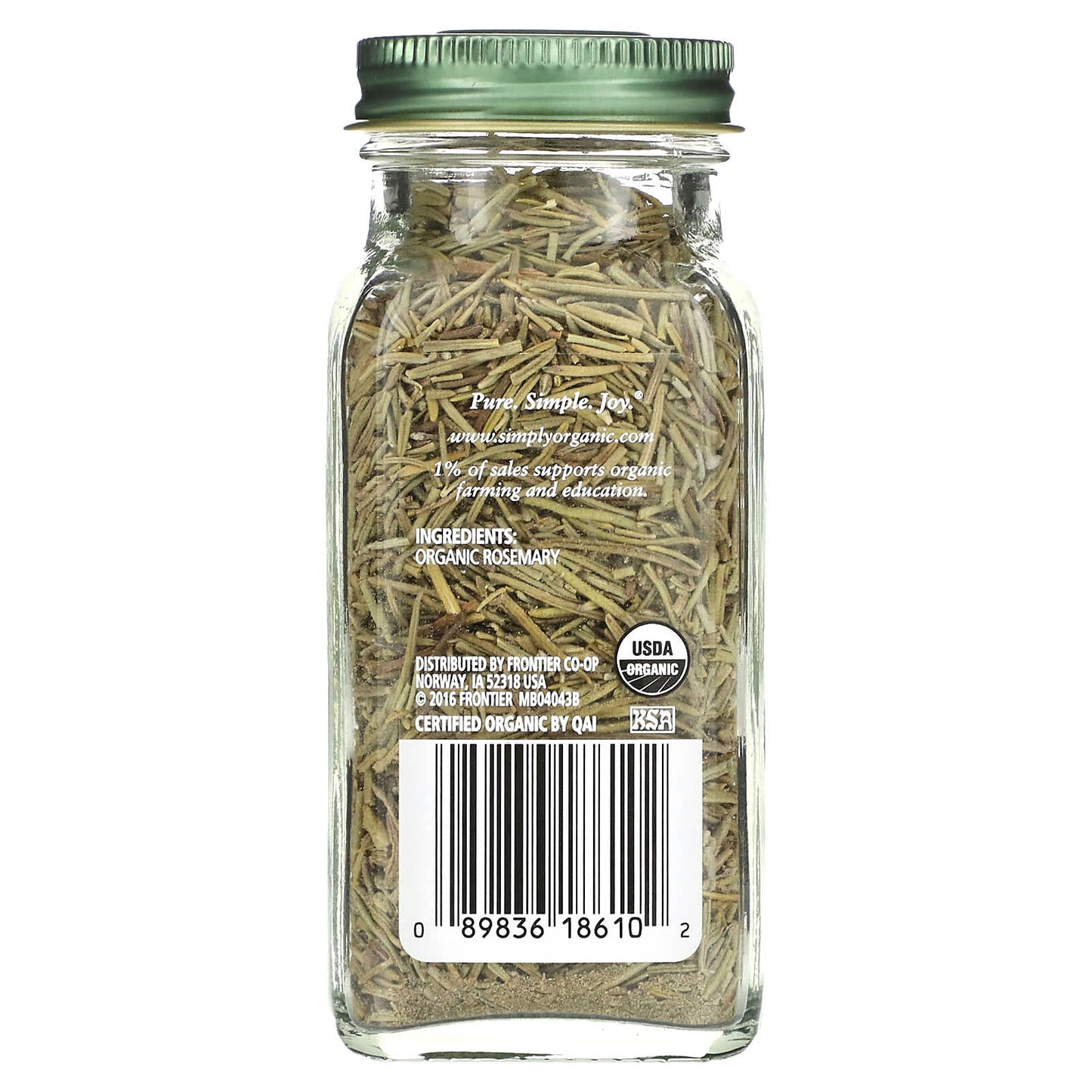 Simply Organic, Rosemary, 1.23 oz (35 g)