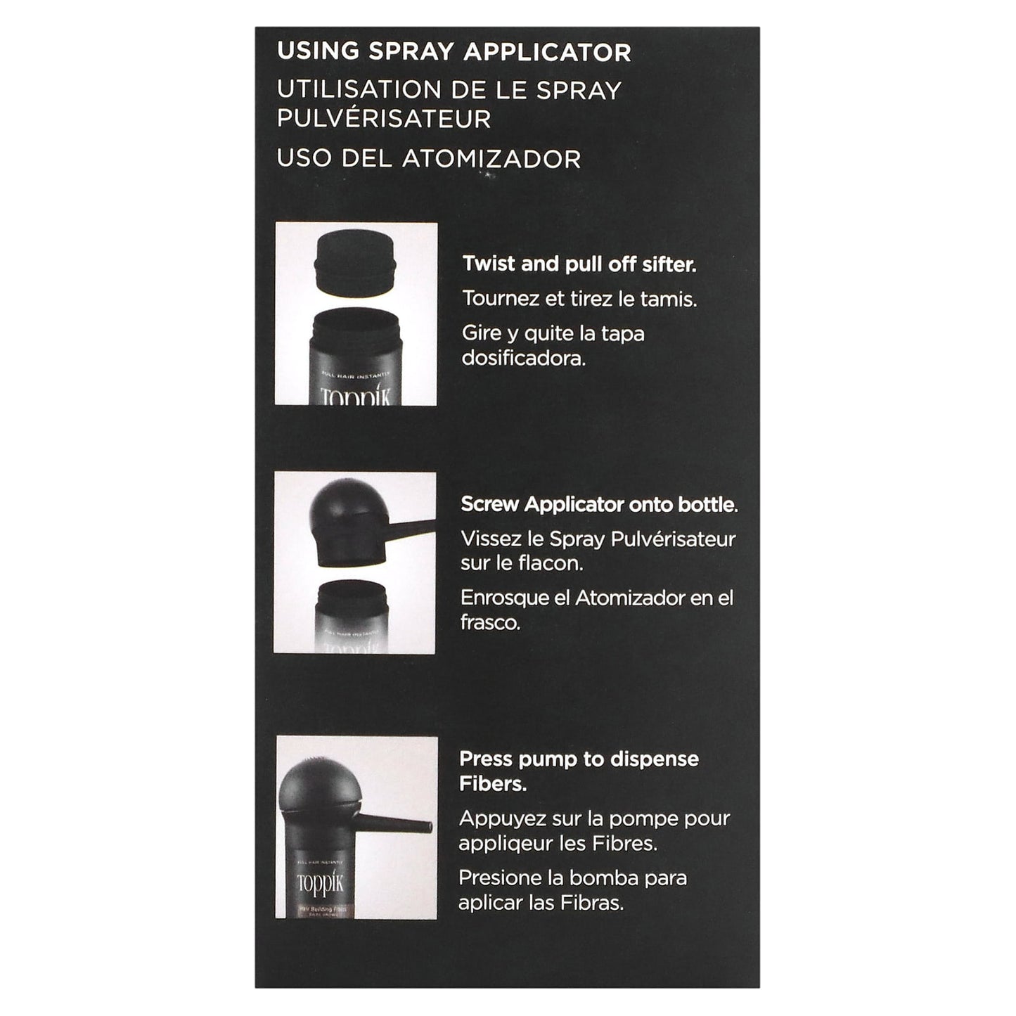 Toppik, Spray Applicator, 1 Piece