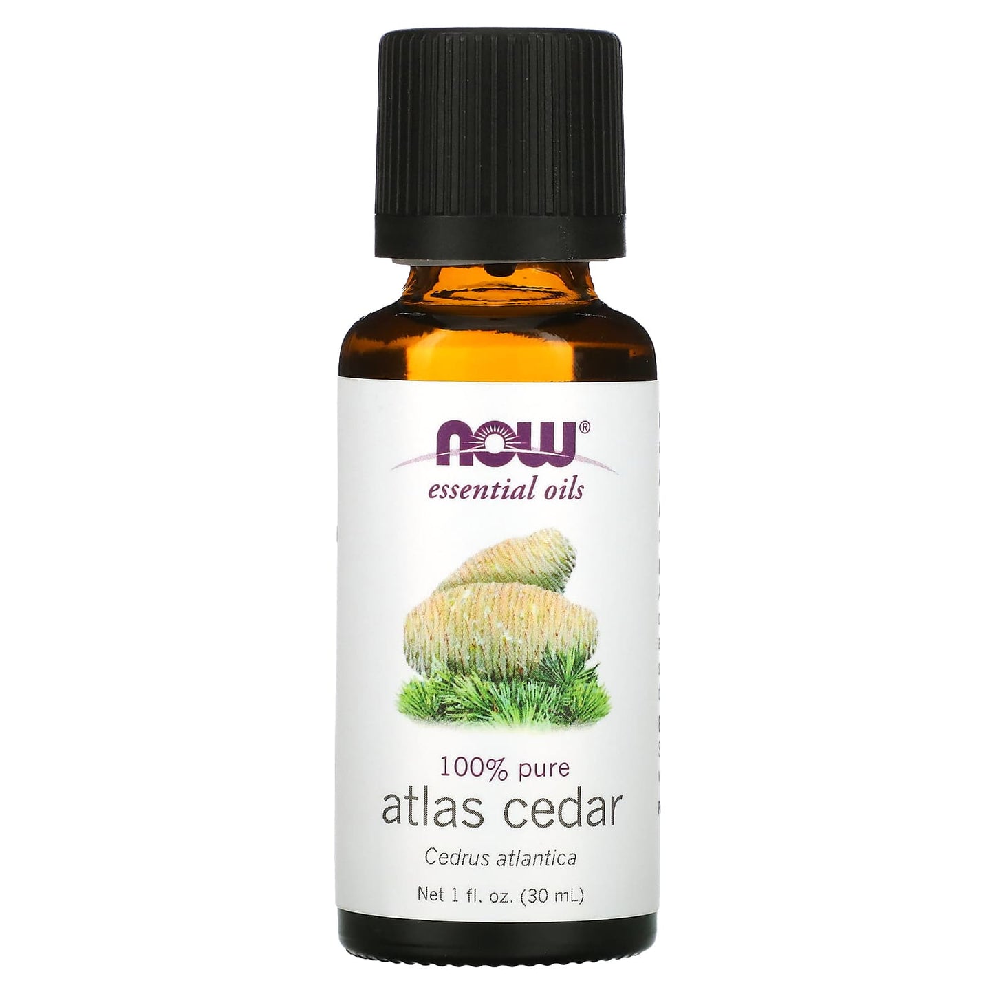 NOW Foods-Essential Oils-Atlas Cedar-1 fl oz (30 ml)