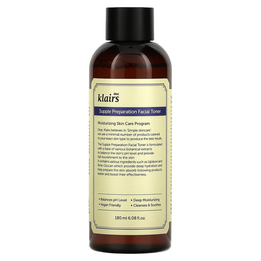 Dear-Klairs-Supple Preparation Facial Toner-6.08 fl oz (180 ml)