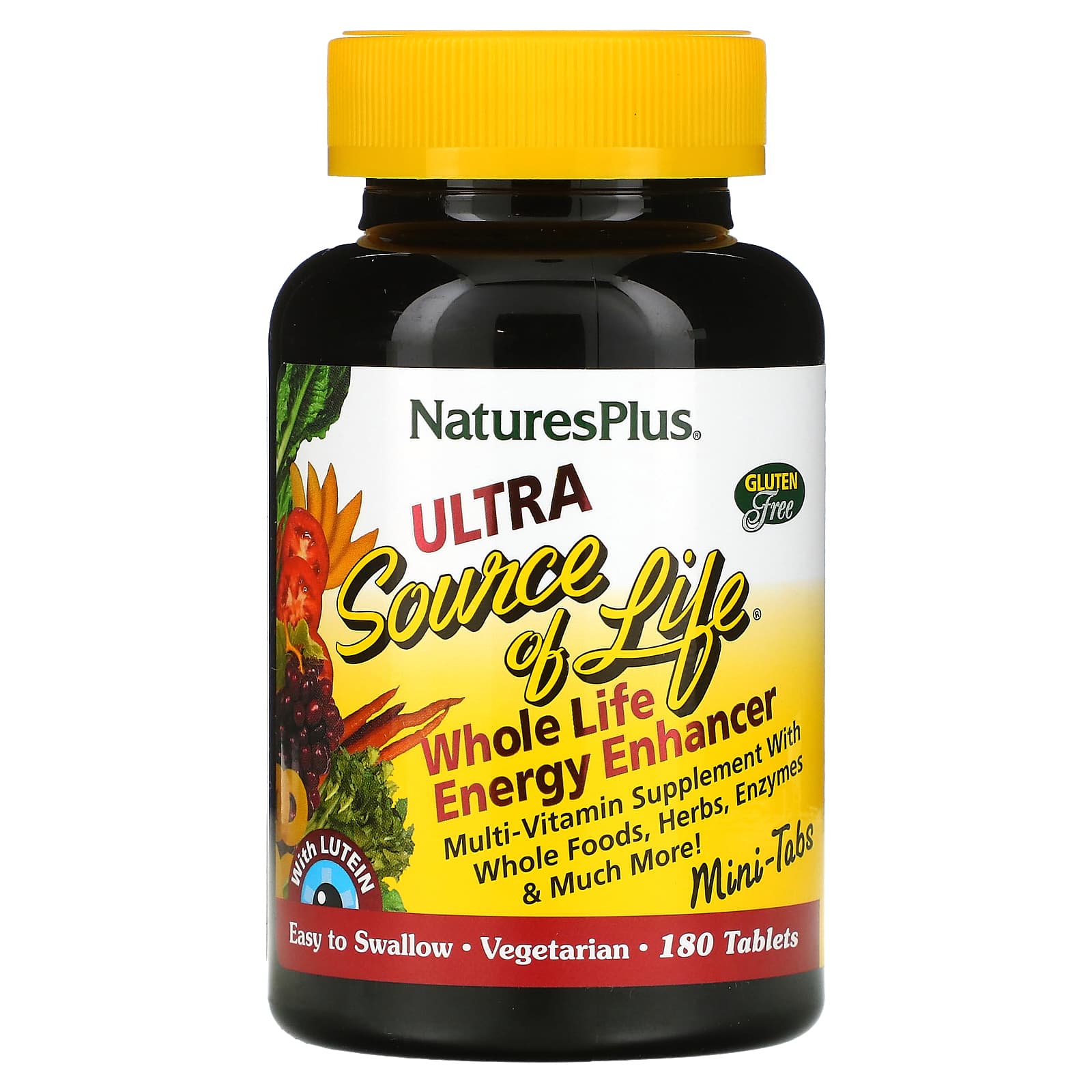 NaturesPlus-Ultra Source of Life-Whole Life Energy Enhancer-180 Tablets