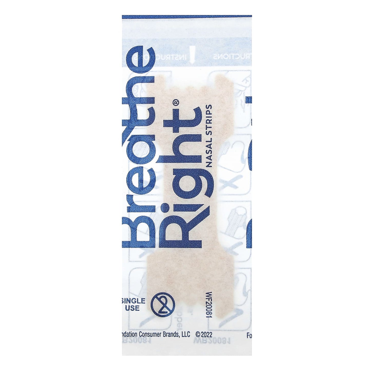 Breathe Right, Nasal Strips, Extra Strength, Tan, 26 Strips