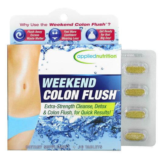 Applied Nutrition-Weekend Colon Flush-16 Tablets