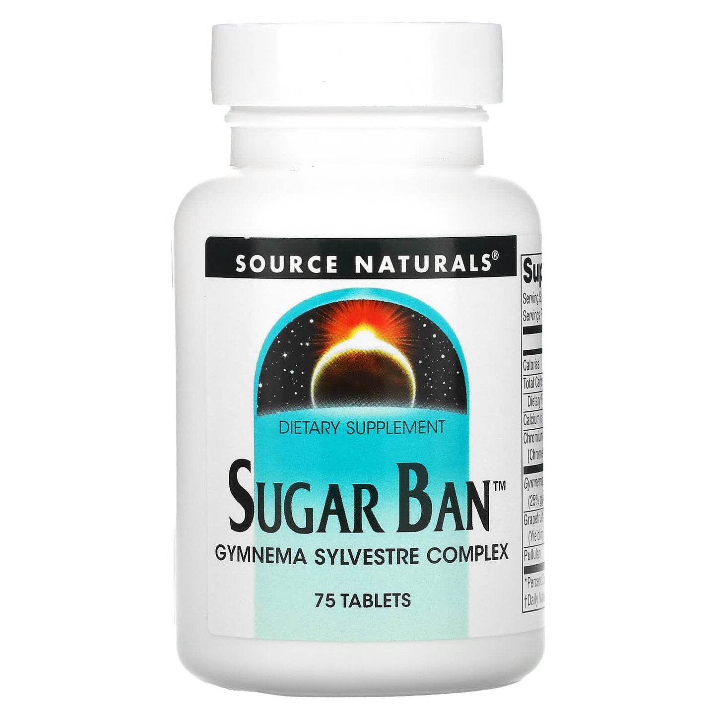 Source Naturals-Sugar Ban-75 Tablets