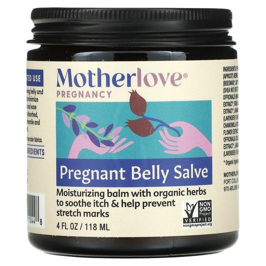 Motherlove-Pregnant Belly Salve-4 fl oz (118 ml)