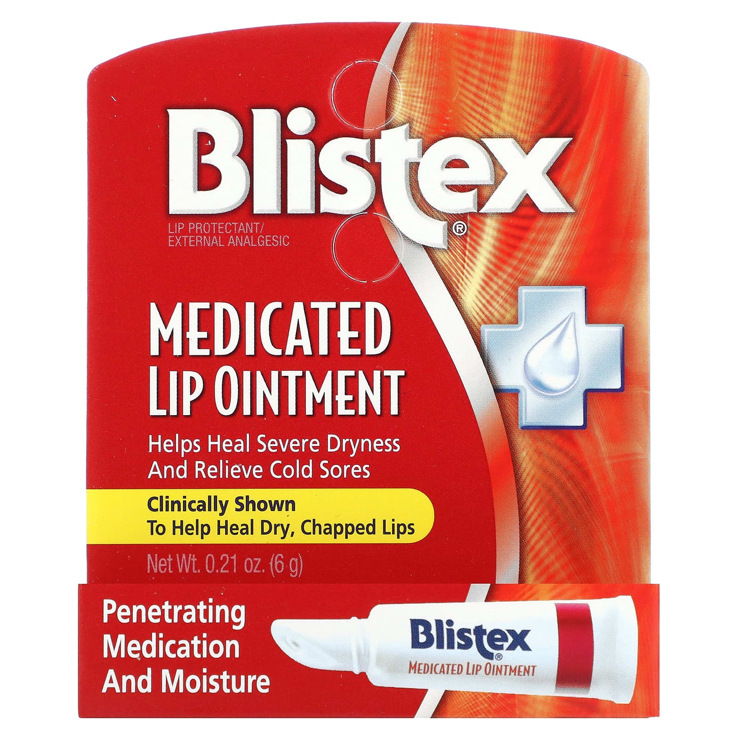 Blistex, Medicated Lip Ointment, 0.21 oz (6 g)