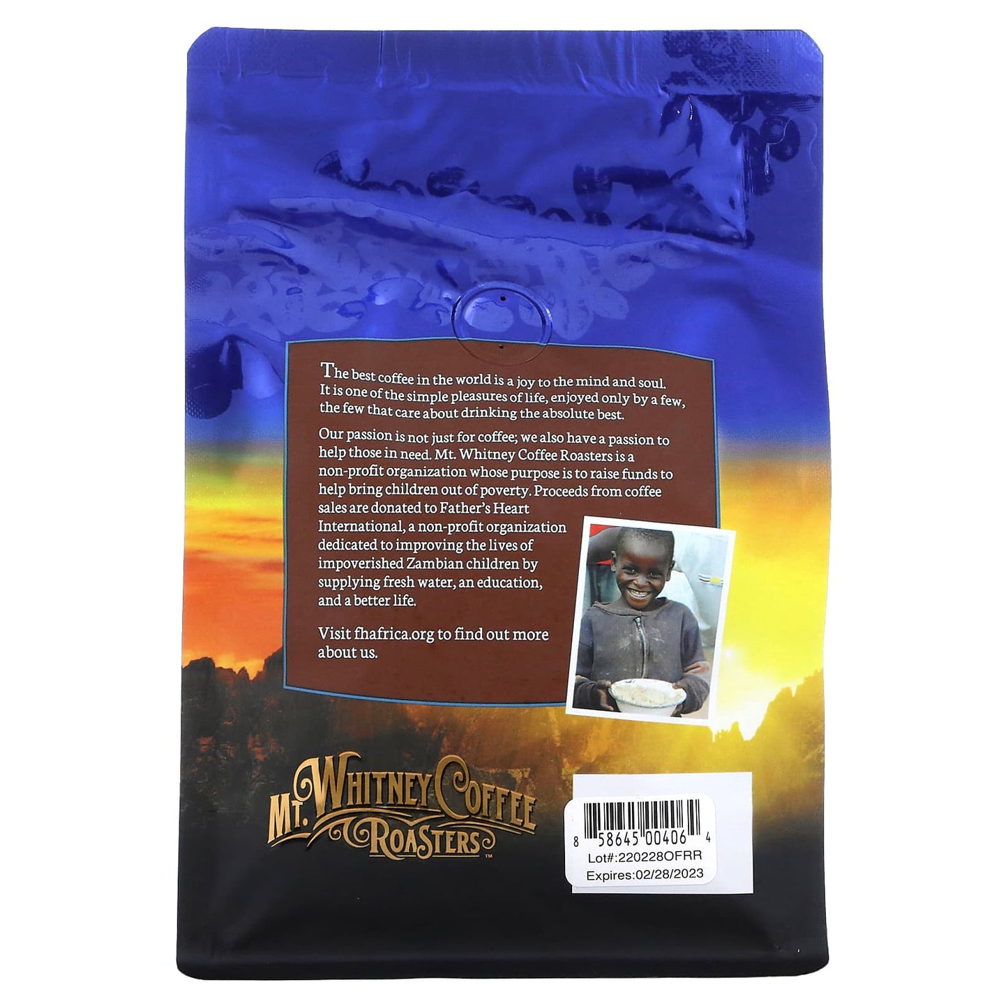 Mt. Whitney Coffee Roasters, Organic French Roast, Whole Bean Coffee, Dark Roast, 12 oz (340 g)