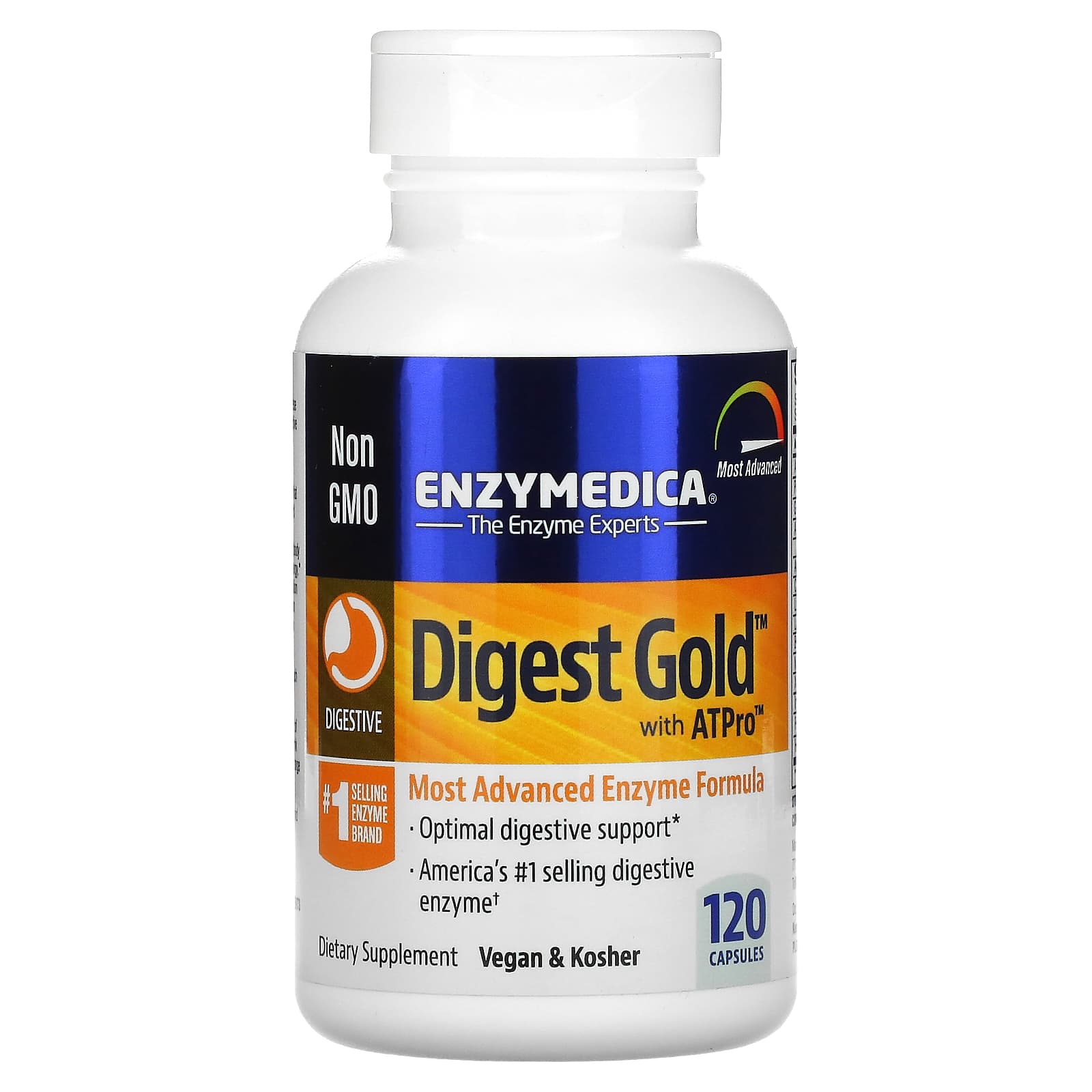 Enzymedica-Digest Gold with ATPro-120 Capsules