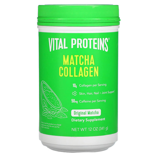 Vital Proteins-Matcha Collagen-Original Matcha-12 oz (341 g)