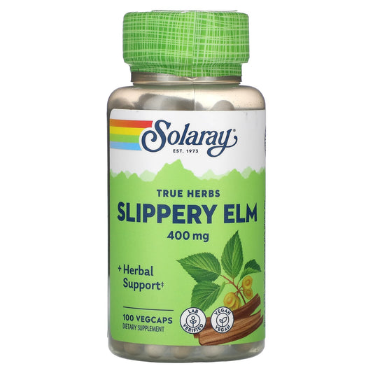 Solaray-Slippery Elm-400 mg-100 VegCaps