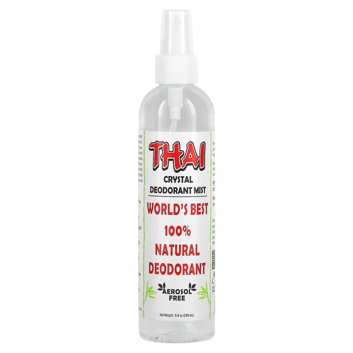 Thai Deodorant Stone-Crystal Deodorant Mist-8 fl oz (240 ml)