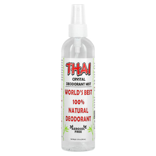 Thai Deodorant Stone-Crystal Deodorant Mist-8 fl oz (240 ml)