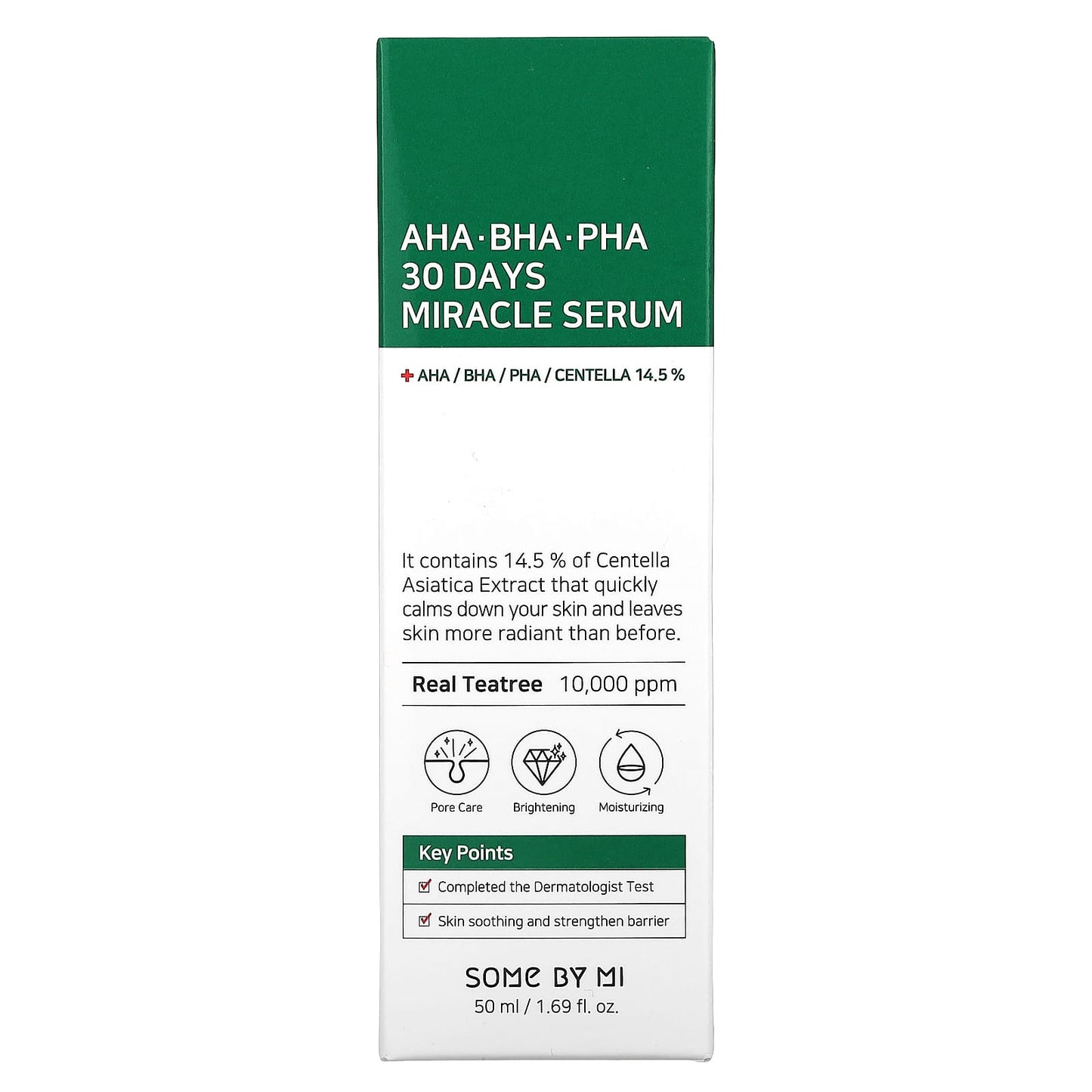 SOME BY MI, AHA, BHA, PHA  30 Days Miracle Serum, 1.69 fl oz 50 ml