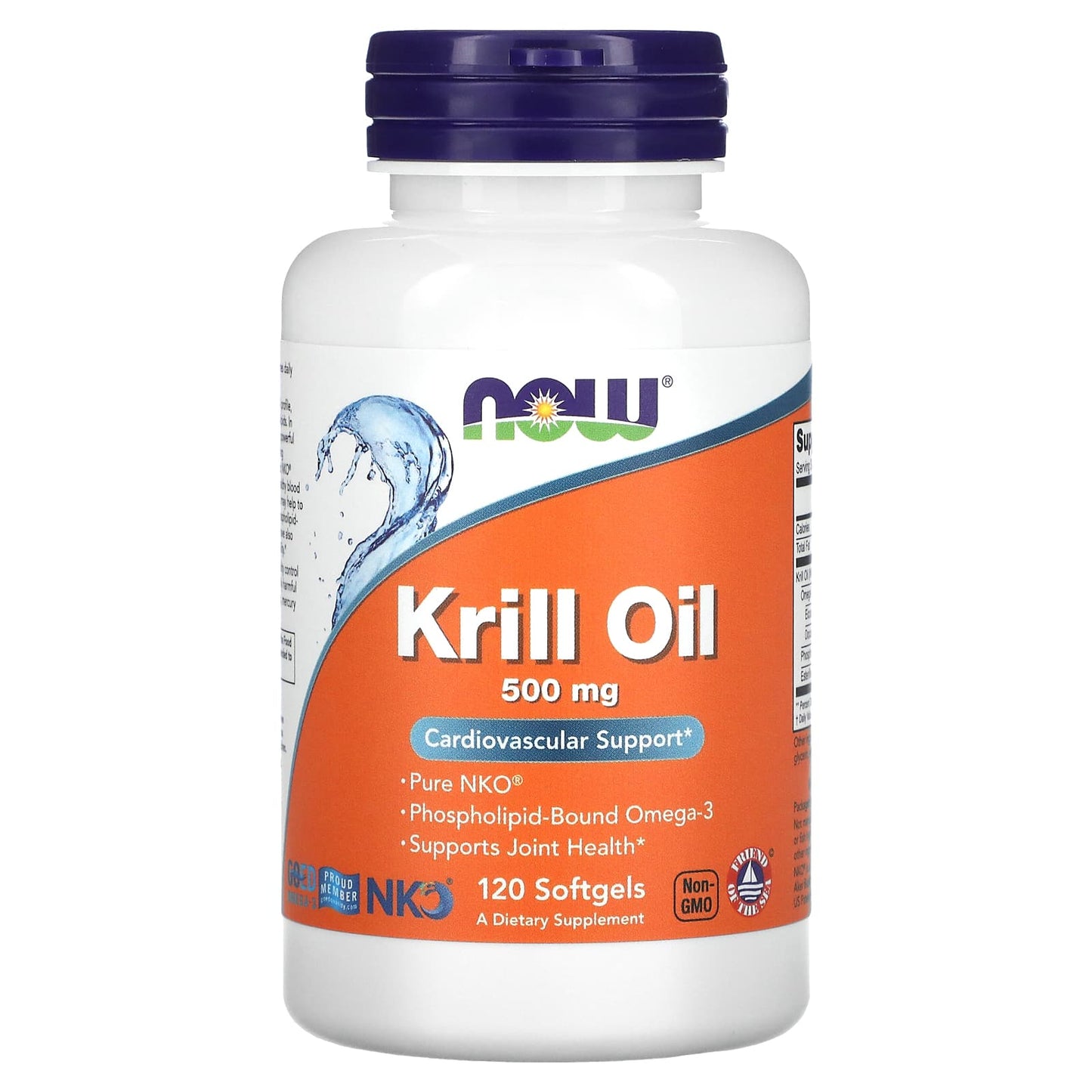 NOW Foods-Krill Oil-500 mg-120 Softgels