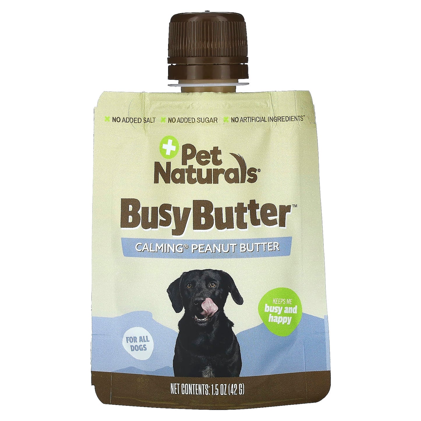 Pet Naturals, Busy Butter, For Dogs, Calming Peanut Butter, 6 Pack, 1.5 oz (42 g) Each