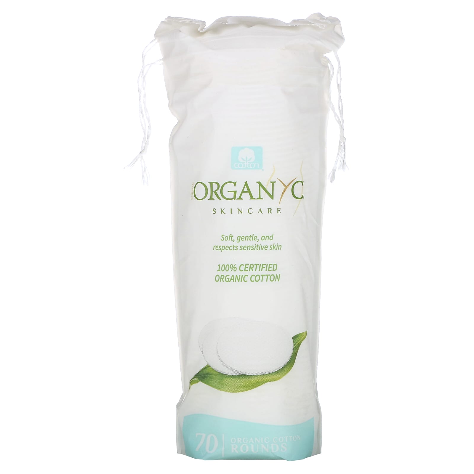 Organyc-Organic Cotton Rounds-70 Pieces