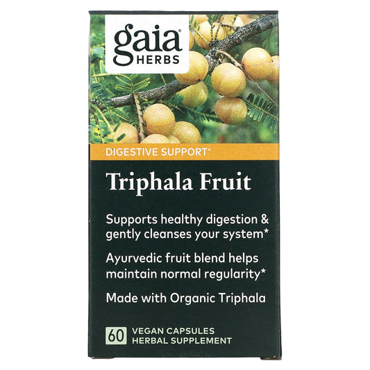 Gaia Herbs-Triphala Fruit-60 Vegan Capsules