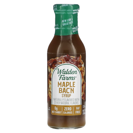 Walden Farms-Maple Bac'N Syrup-12 fl oz (355 ml)