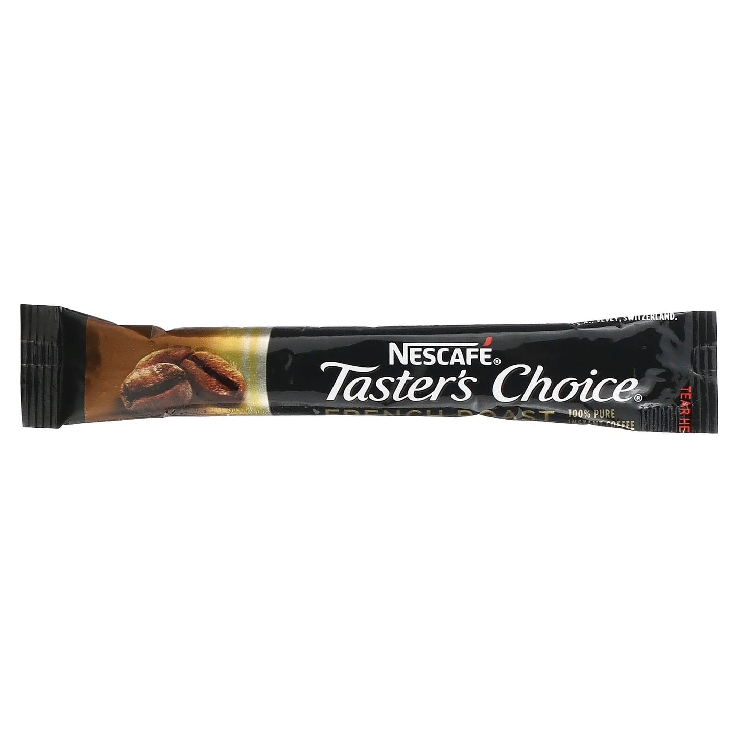 Nescafé, Taster's Choice, Instant Coffee, French Roast, 5 Packets, 0.1 oz (3 g) Each