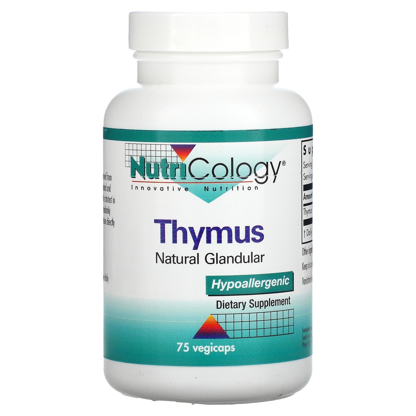 Nutricology-Thymus-75 Vegicaps