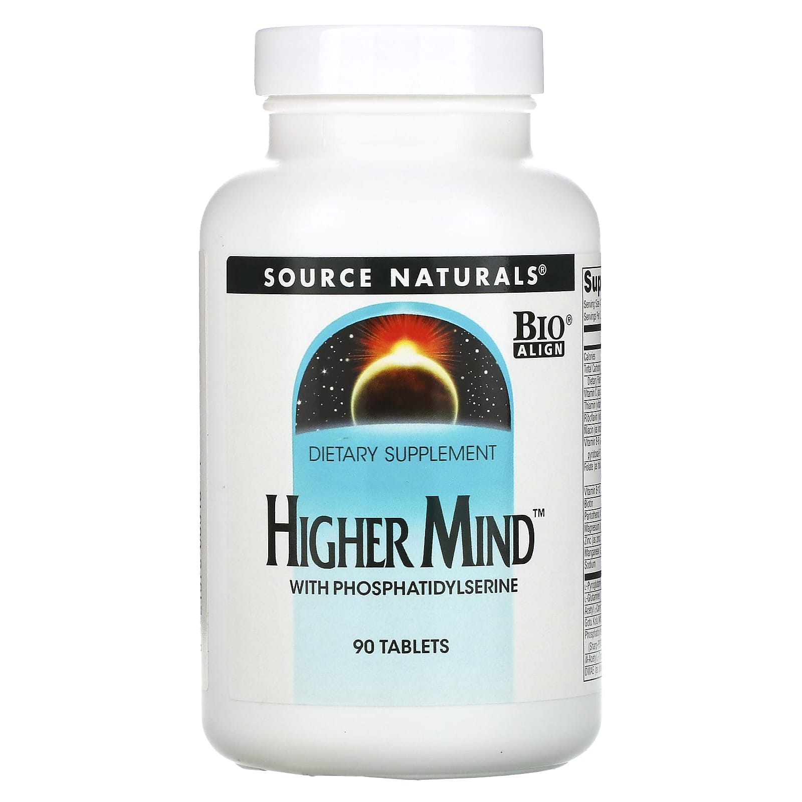 Source Naturals-Higher Mind-90 Tablets