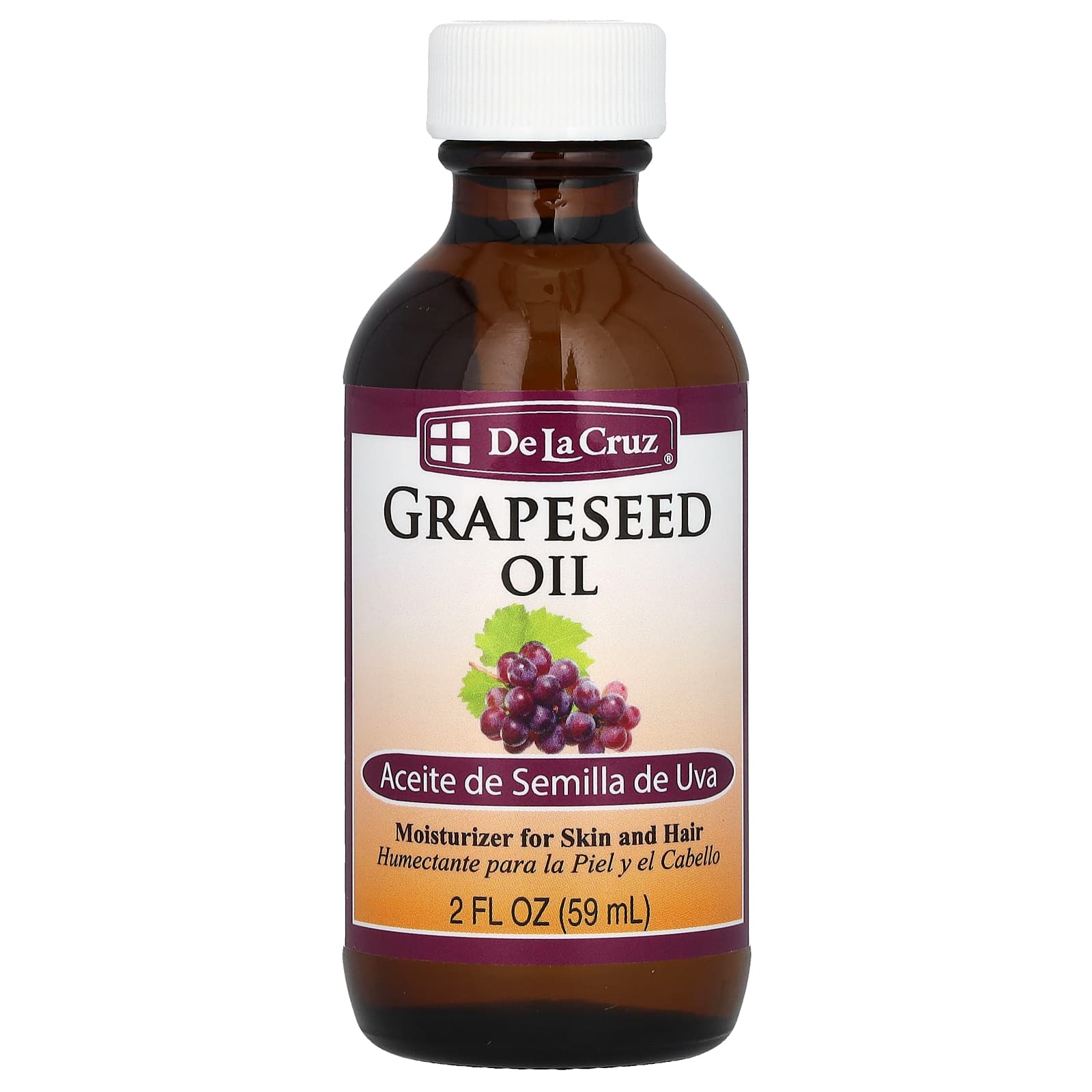 De La Cruz-Grapeseed Oil-2 fl oz (59 ml)