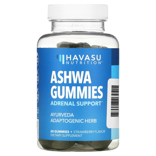 Havasu Nutrition-Ashwa Gummies-Strawberry-60 Gummies