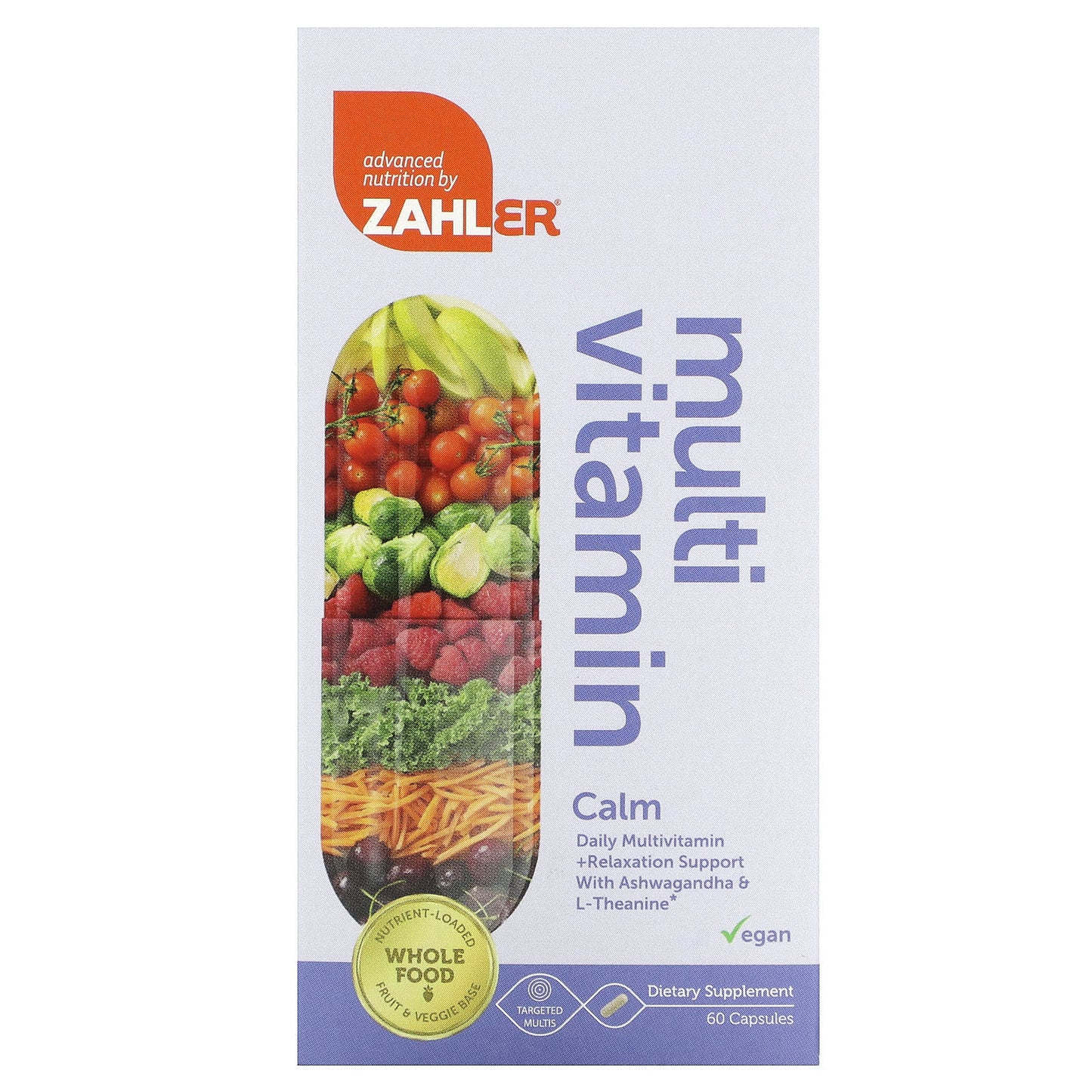 Zahler-Multivitamin-Calm-60 Capsules