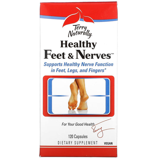 Terry Naturally-Healthy Feet & Nerves-120 Capsules