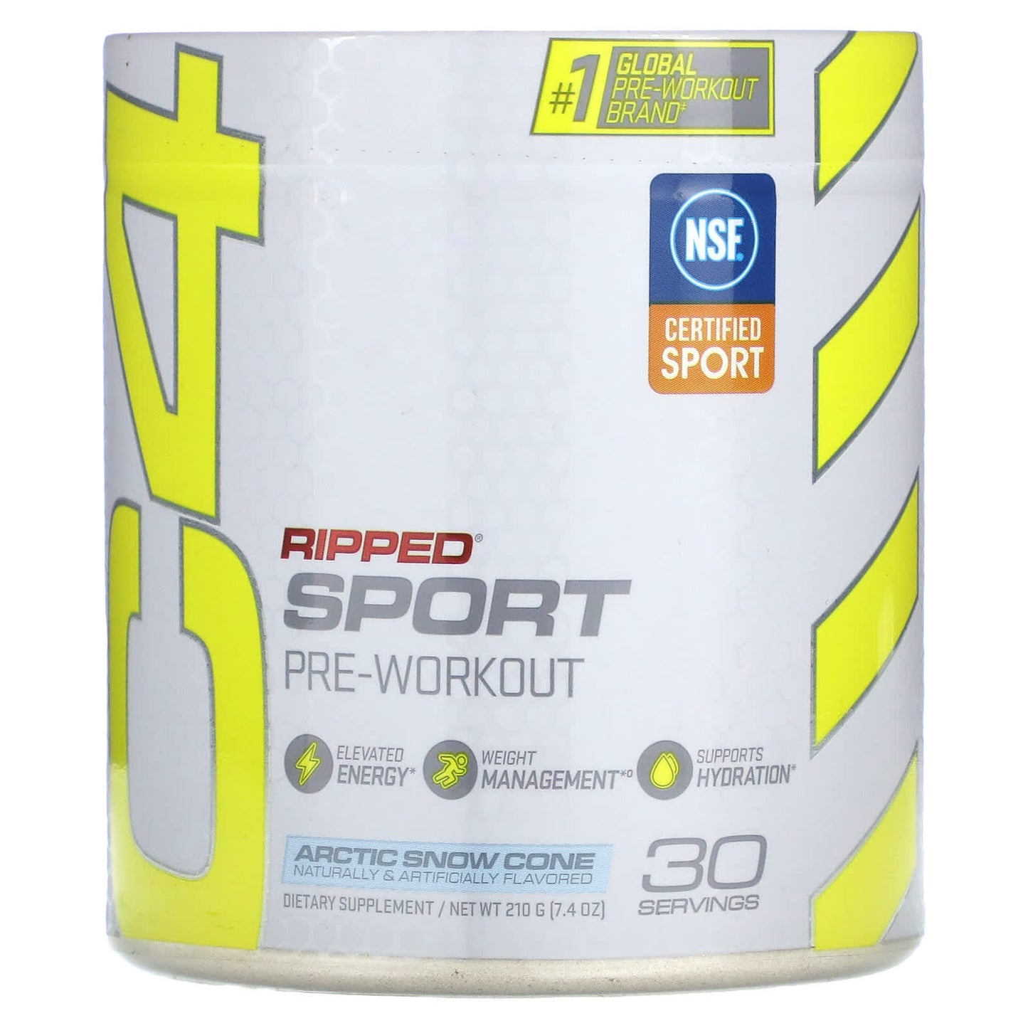 Cellucor-C4 Ripped Sport-Pre-Workout-Arctic Snow Cone-7.4 oz (210 g)