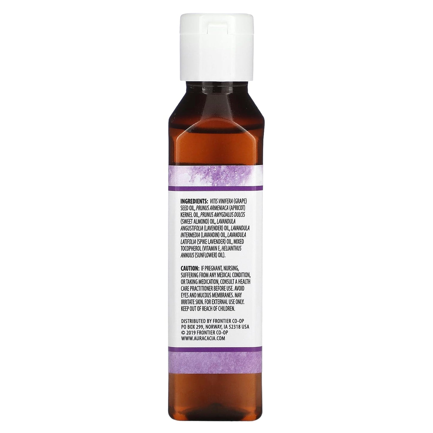 Aura Cacia, Aromatherapy Body Oil, Relaxing Lavender, 4 fl oz (118 ml)