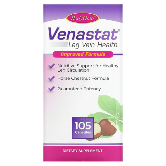 BodyGold-Venastat Leg Vein Health-105 Capsules