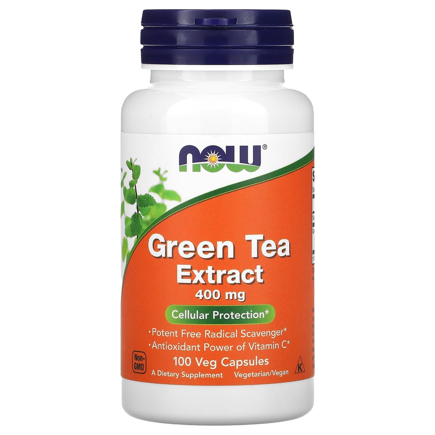 NOW Foods-Green Tea Extract-400 mg-100 Veg Capsules