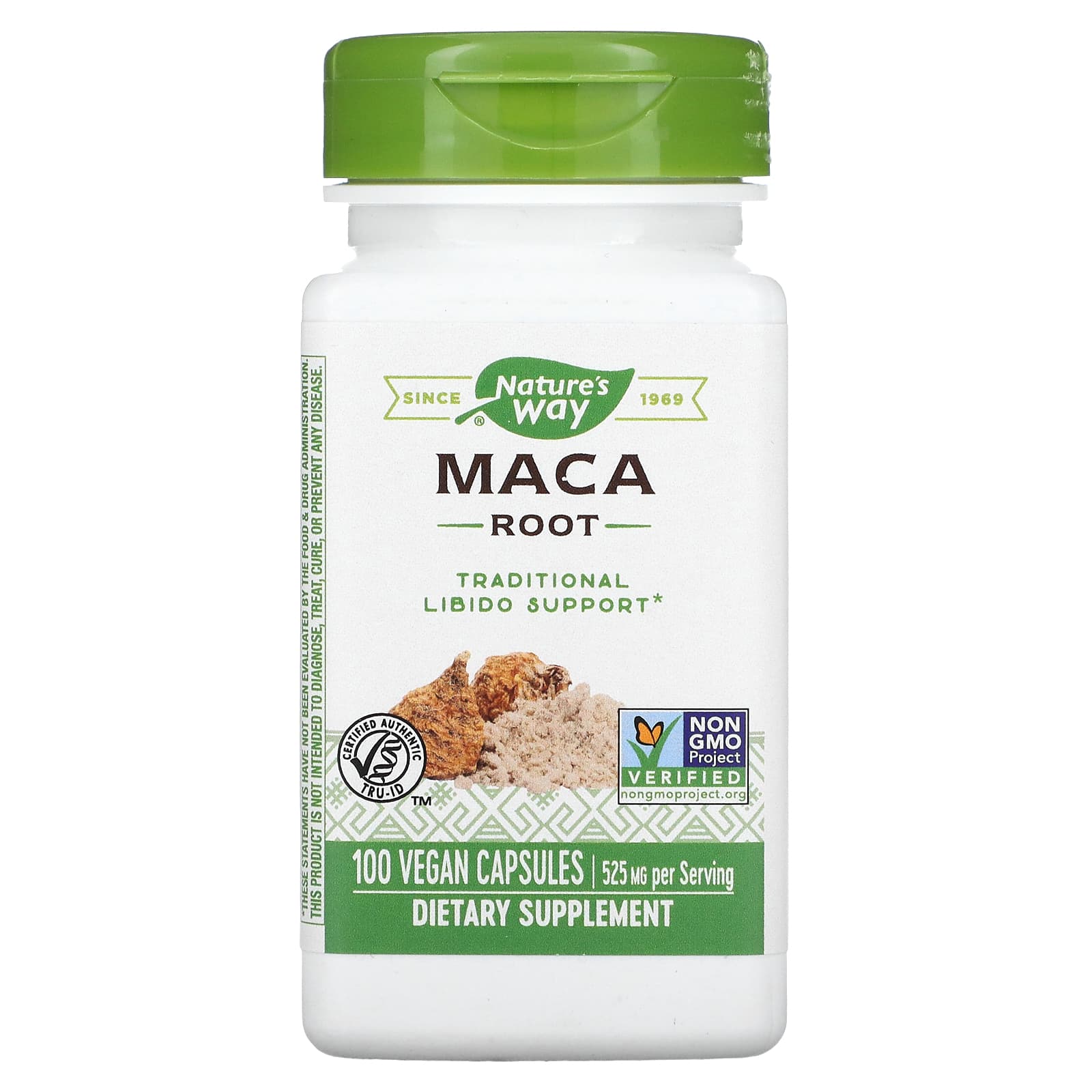 Nature's Way-Maca Root-525 mg-100 Vegan Capsules