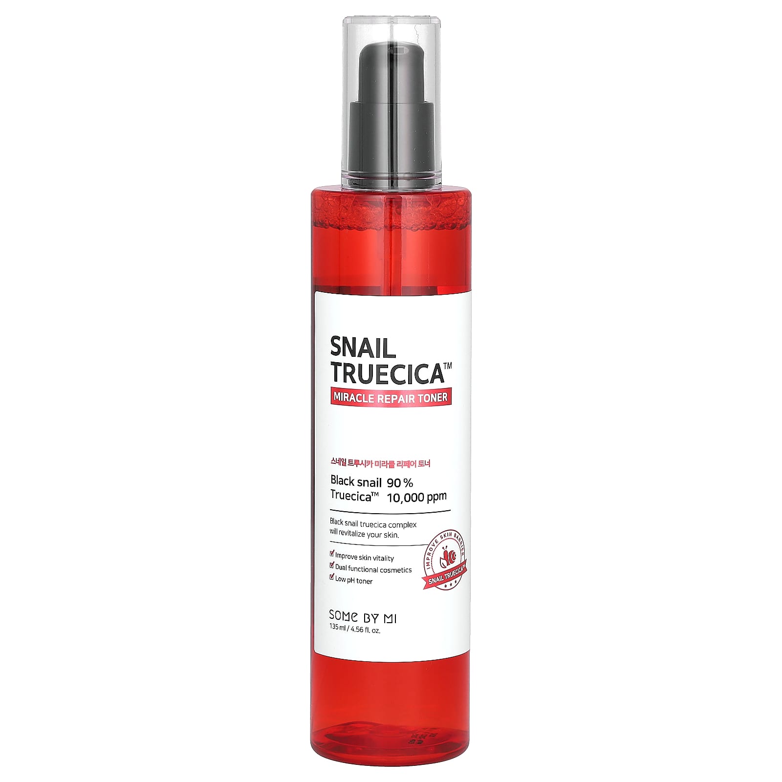 SOME BY MI-Snail Truecica-Miracle Repair Toner-4.56 fl oz (135 ml)