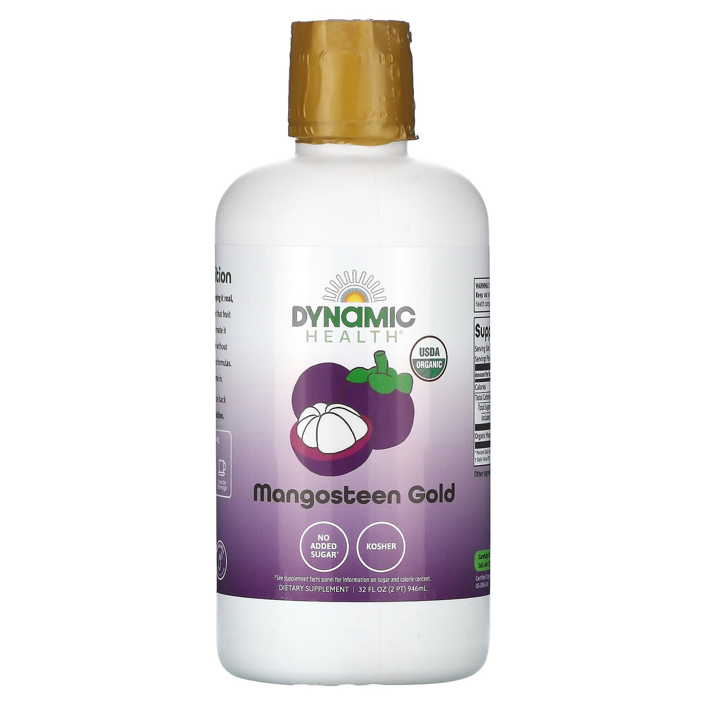 Dynamic Health-Organic Mangosteen Gold-32 fl oz (946 ml)