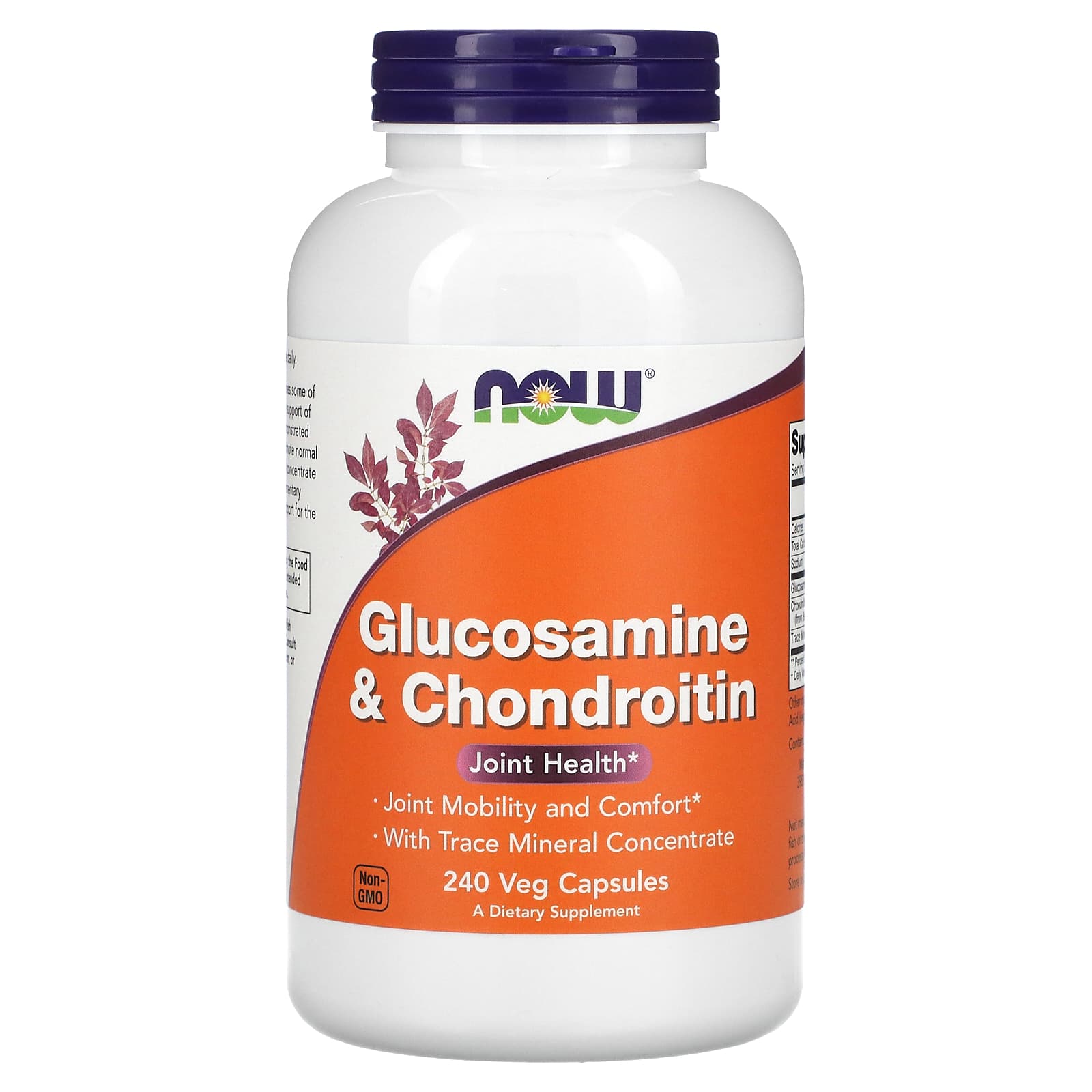 NOW Foods-Glucosamine & Chondroitin-240 Veg Capsules